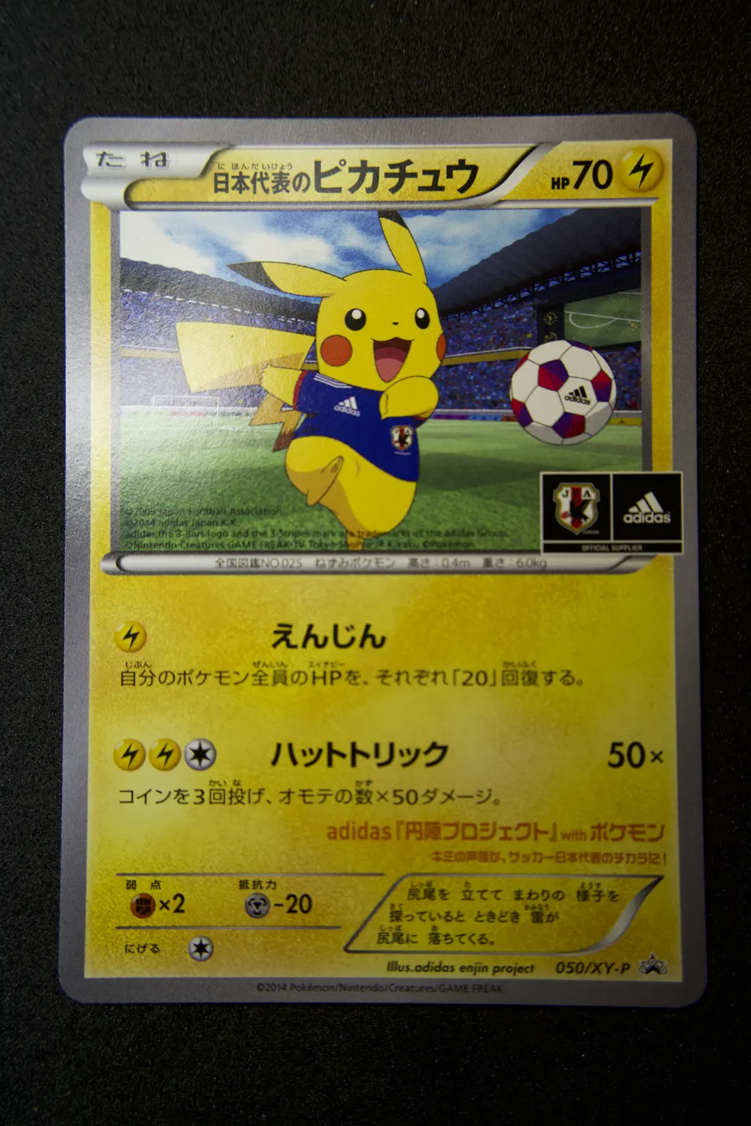 Team Japan's Pikachu after