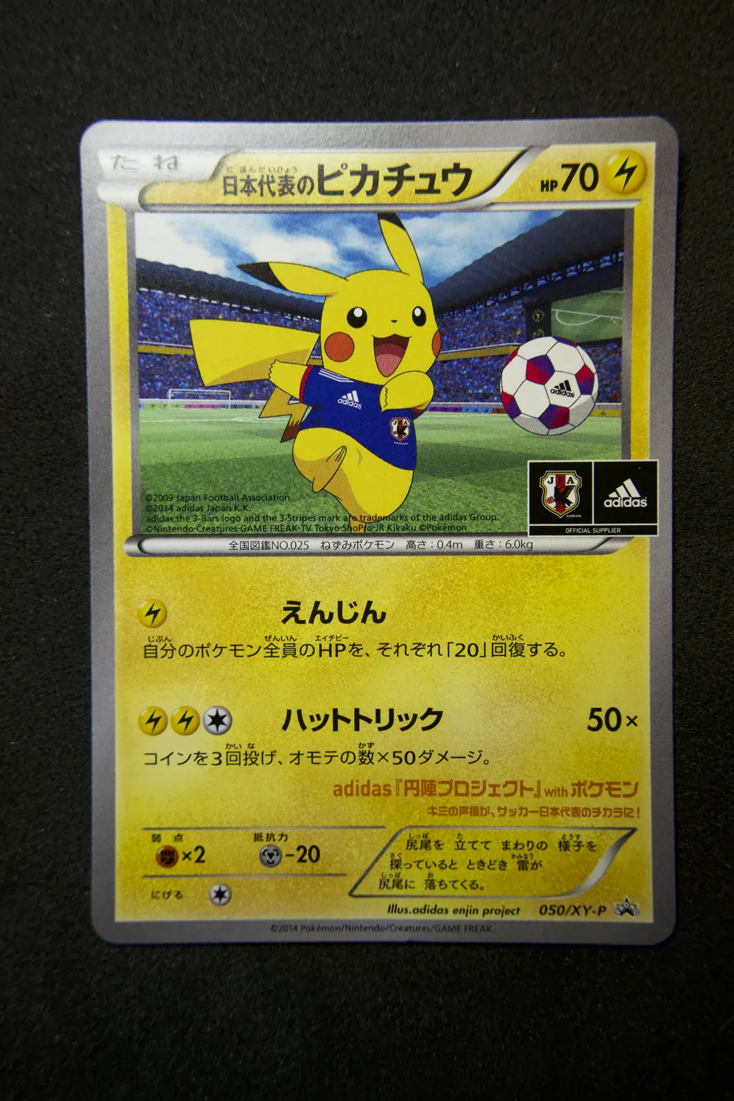 Team Japan's Pikachu before